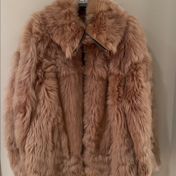 Coach 1941 Jackets & Blazers - COACH 1941 LAMB SHEARLING LEATHER COAT WITH STITCHED LEATHER FRONT DETAIL SIZE 4